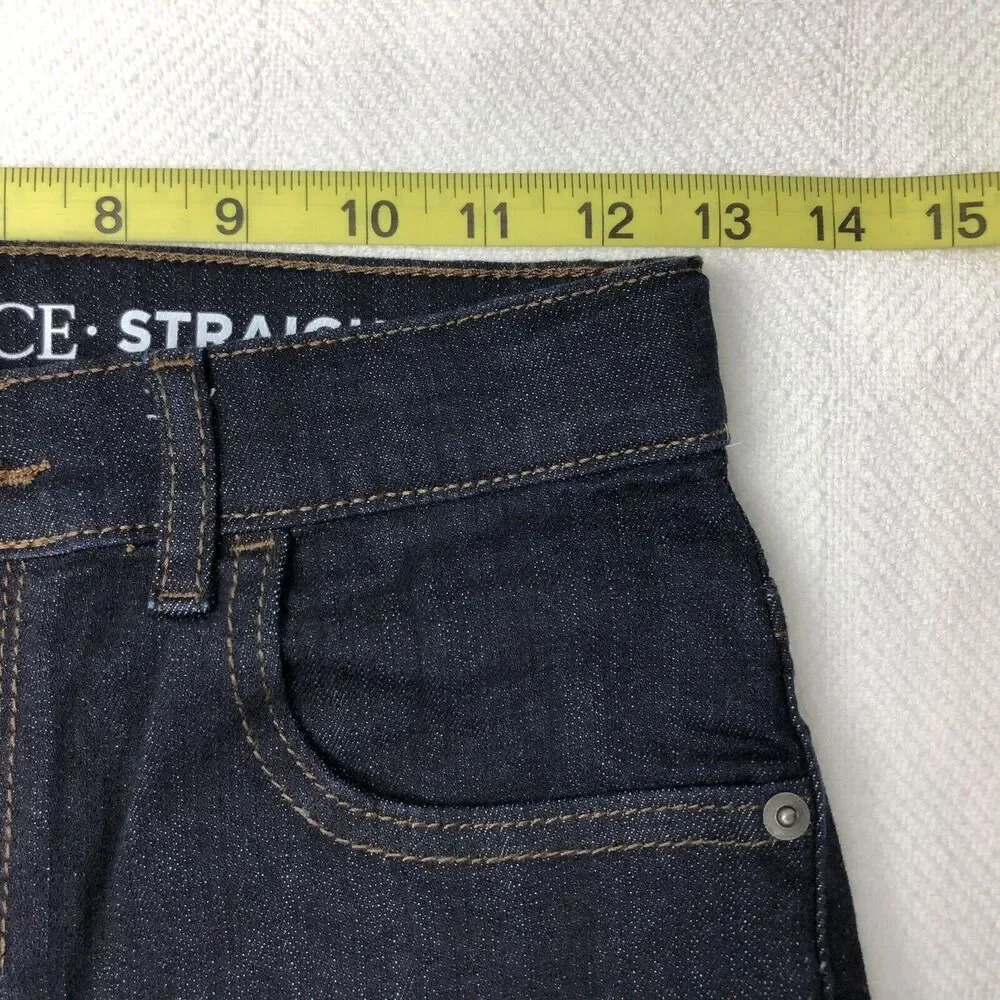 Children's Place Jeans Boys 10 Blue Denim Jeans Adj Waist Stretchy Dark Rinse